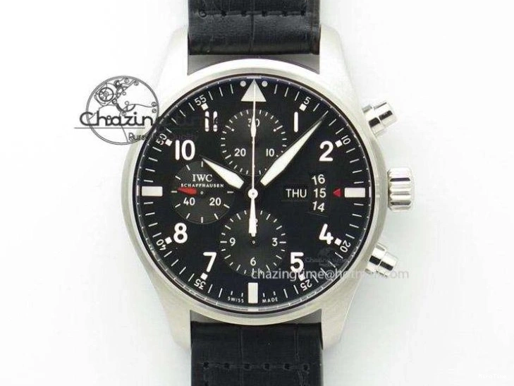 MIROTIME 0326 Efficient Mark XVIII Le Petit Prince IW327001 SS MKS 1:1 Best Edition White Dial On Leather Strap MIYOTA9015 V 7220